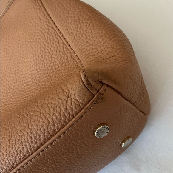 Karl Lagerfeld Pebble Leather Shoulder Bag Silver Strap - Picture 13 of 15